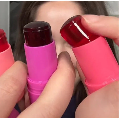 Milk Jelly Tint 3 em 1 – Blush, Batom e Bastão para Contorno com Acabamento Matte de Longa Duração