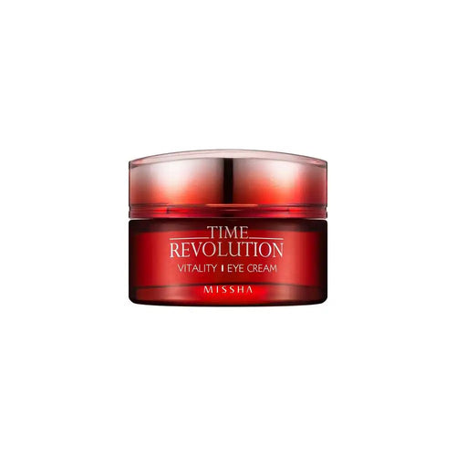 MISSHA タイムレボリューション バイタリティ アイクリーム 25g – 小じわ＆目元のむくみをケア