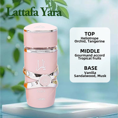 Lattafa（ラッタファ）香水セット｜女性用ヤーラ＆男性用アサドバーボン｜アラビアン香水・長時間持続タイプ