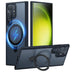 Magnetic Matte Case with Ring Stand – Translucent Cover for Samsung Galaxy S22-S25 Ultra/Plus