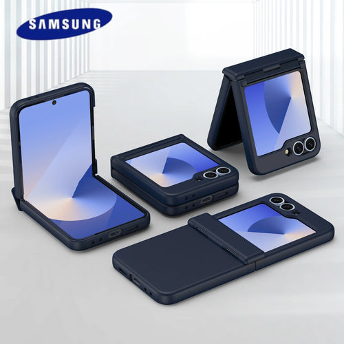 Luxury Magnetic Case for Galaxy Z Flip 3–6 – Magsafe, Ring Stand, Shockproof Hinge Cover