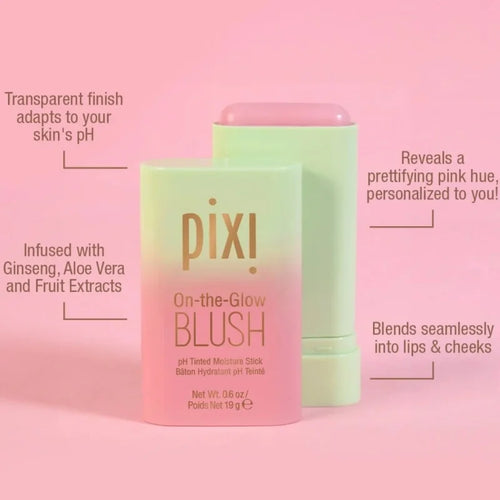 Pixi ブラッシュスティック 3イン1 – チーク・リップ・アイシャドウ用クリームスティック（防水・保湿）