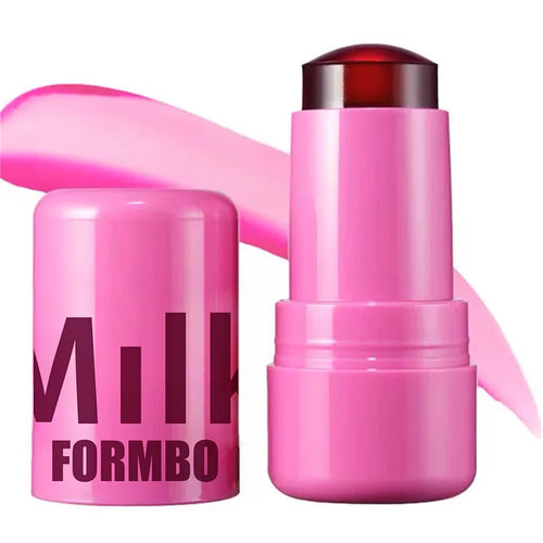 Milk Jelly Tint 3 em 1 – Blush, Batom e Bastão para Contorno com Acabamento Matte de Longa Duração