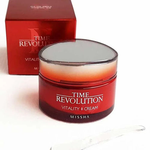 MISSHA タイムレボリューション バイタリティ アイクリーム 25g – 小じわ＆目元のむくみをケア