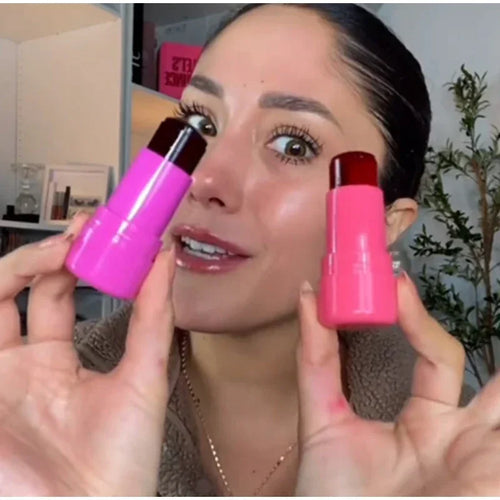 Milk Jelly Tint 3 em 1 – Blush, Batom e Bastão para Contorno com Acabamento Matte de Longa Duração